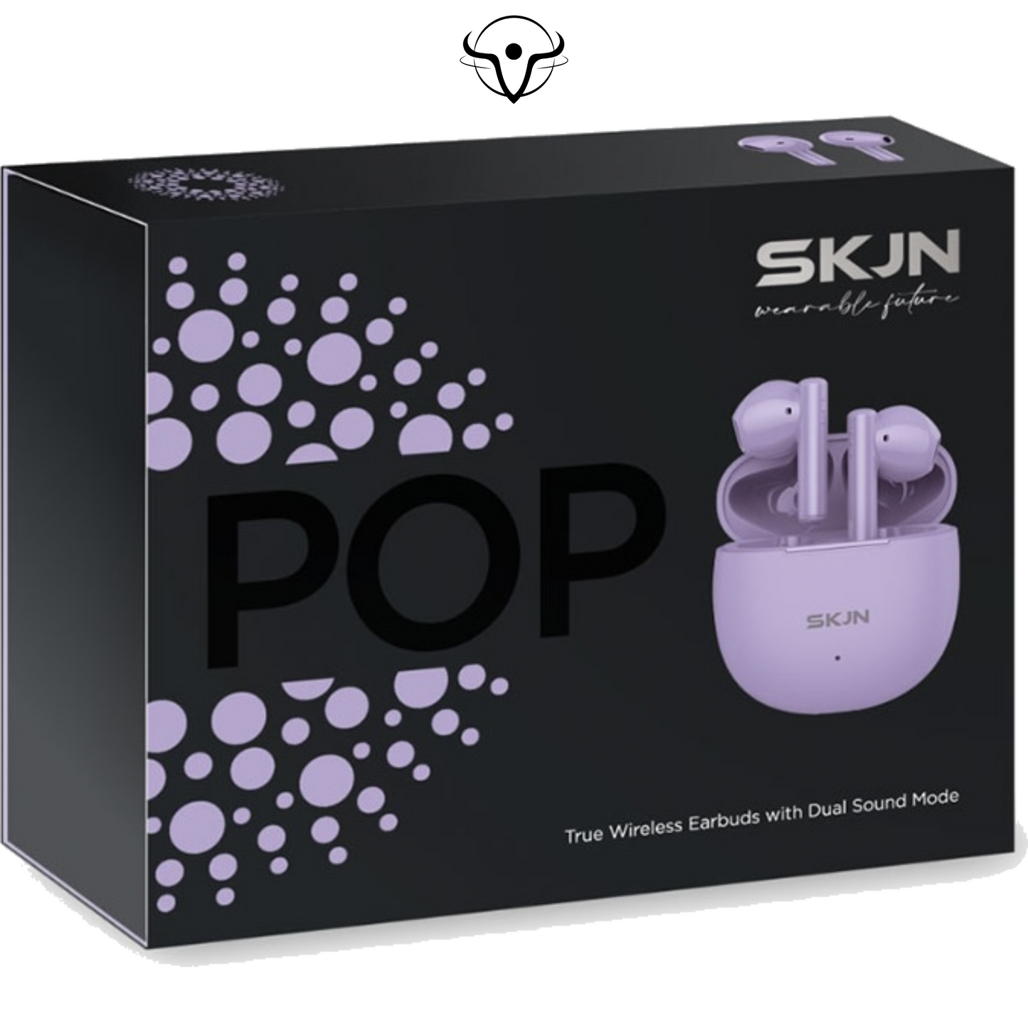 SKIN POP Earbuds - Lilla