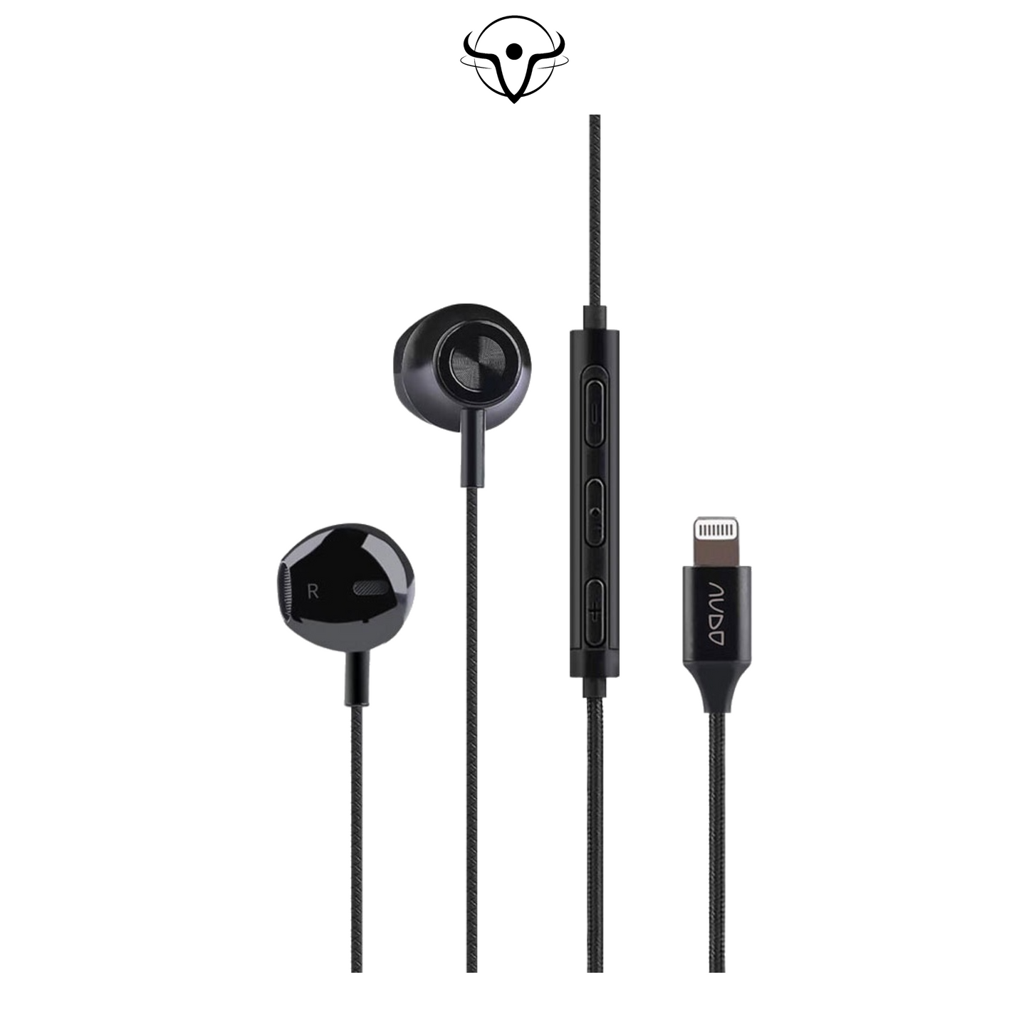Midnite Lightning Earphones - Nero