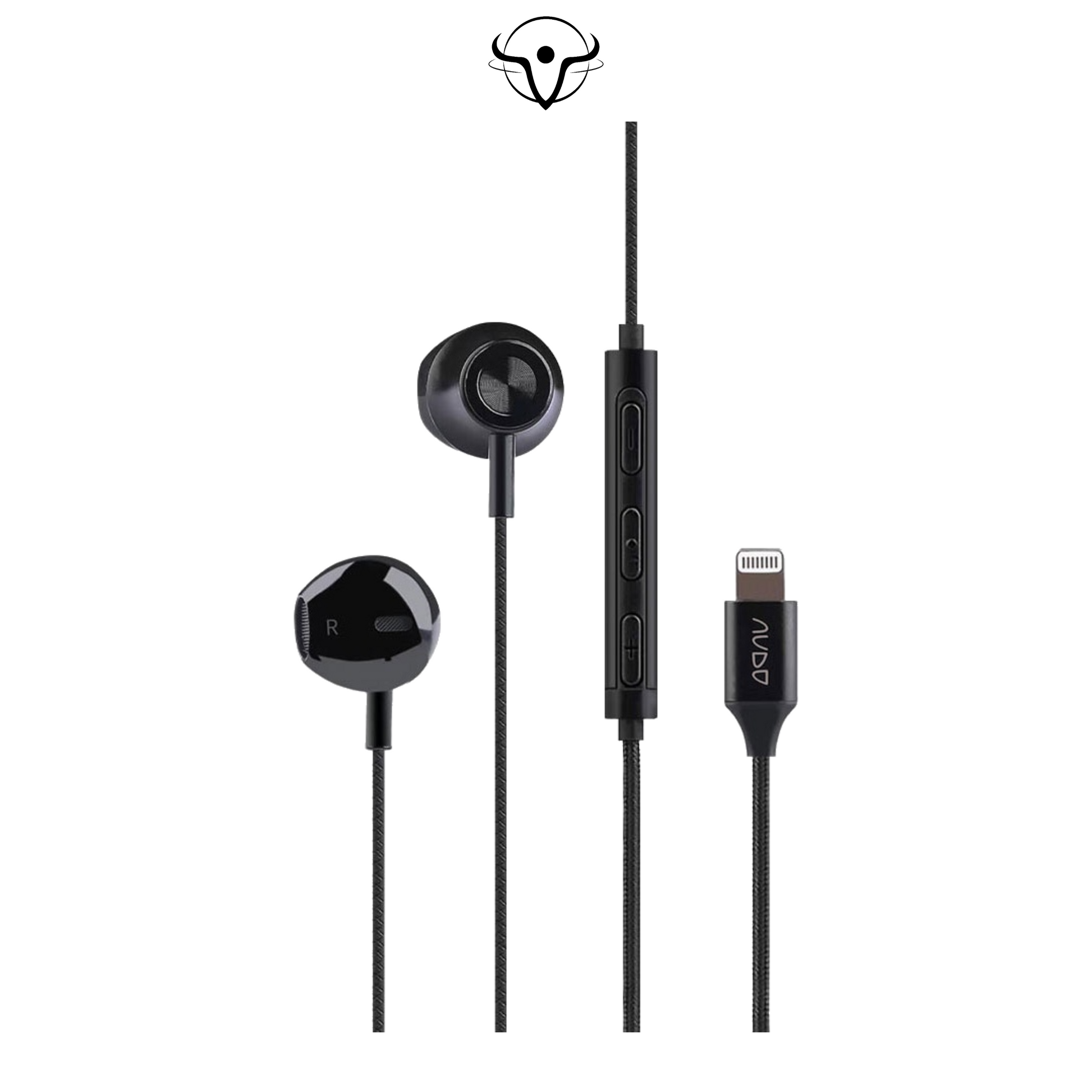 Midnite Lightning Earphones - Nero