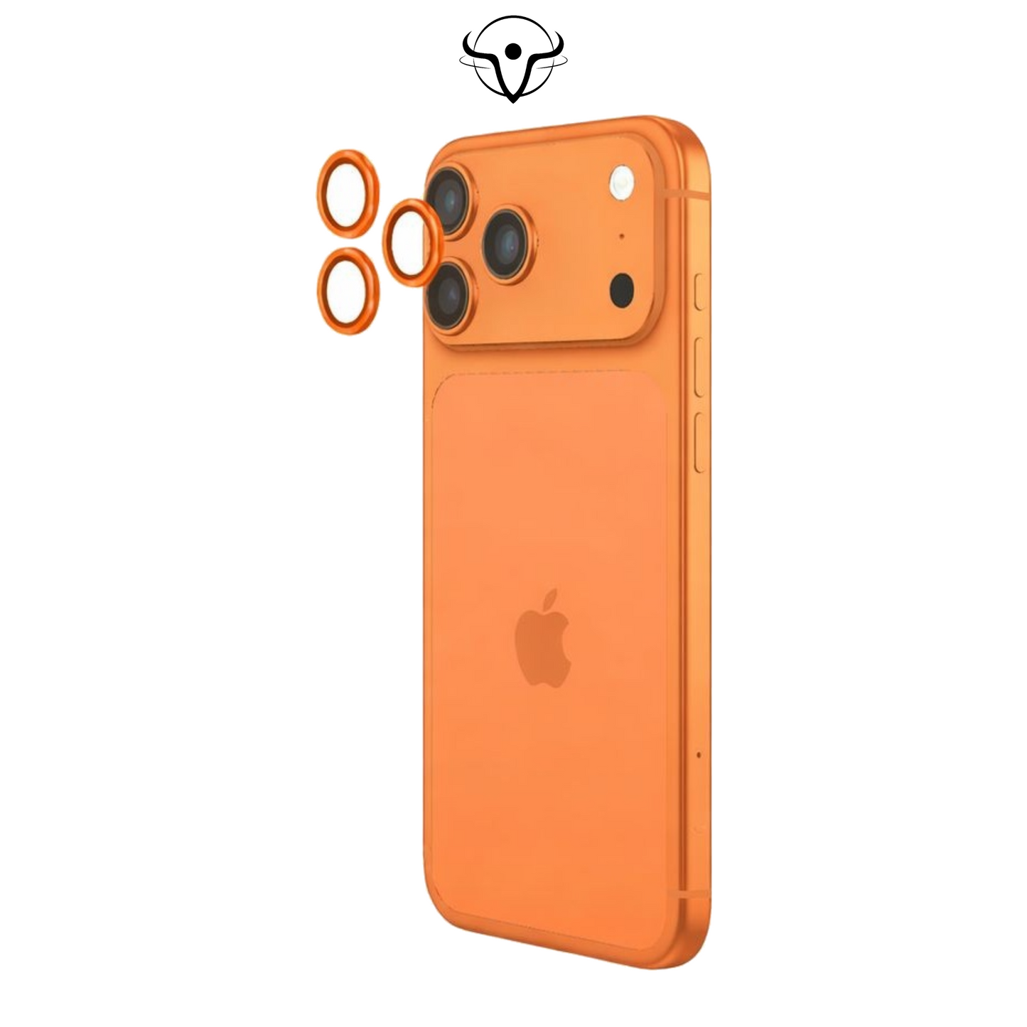 Protezione Fotocamera iPhone - iPhone 17 Pro Arancione