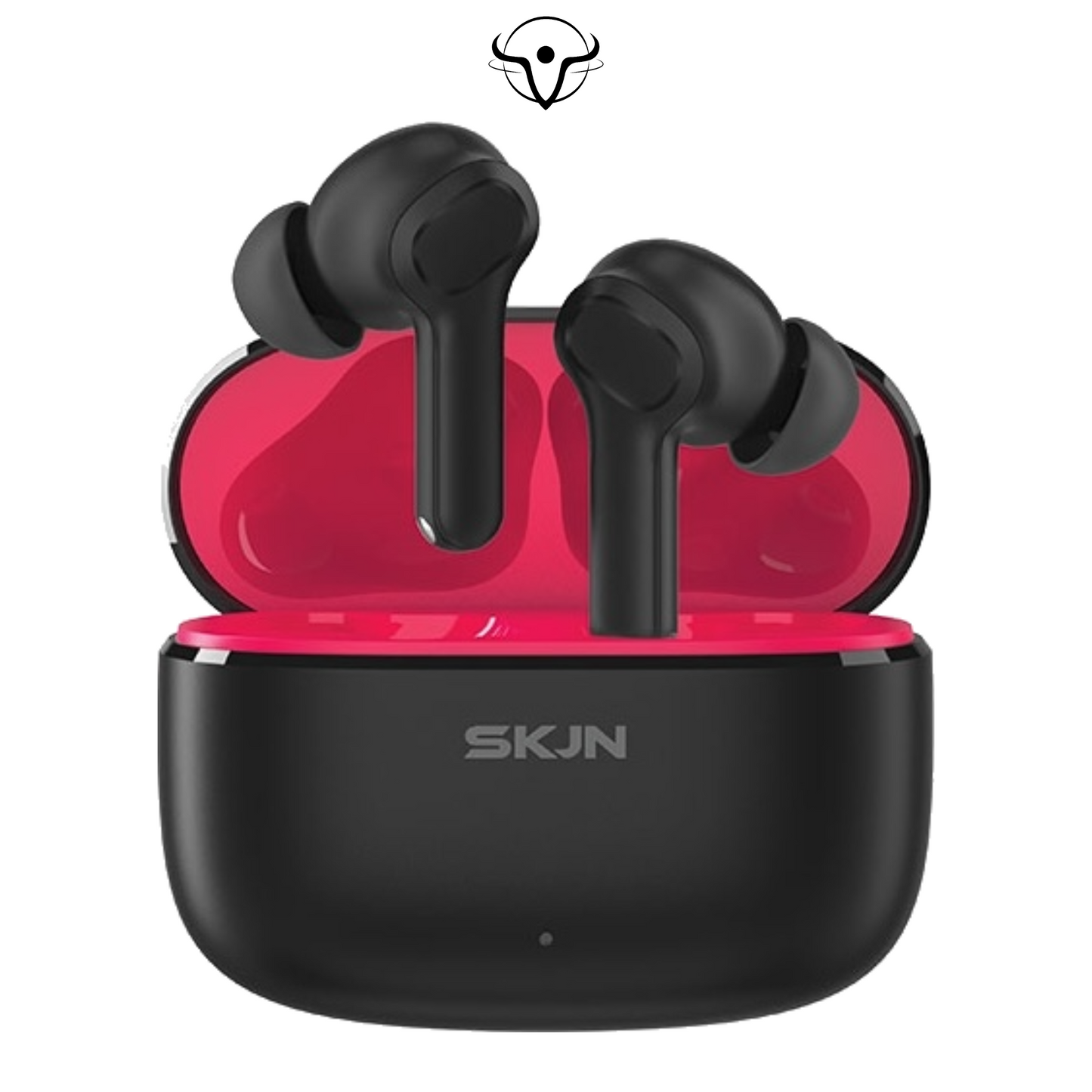 SKIN BUZ Earbuds - Nero-Fuchsia