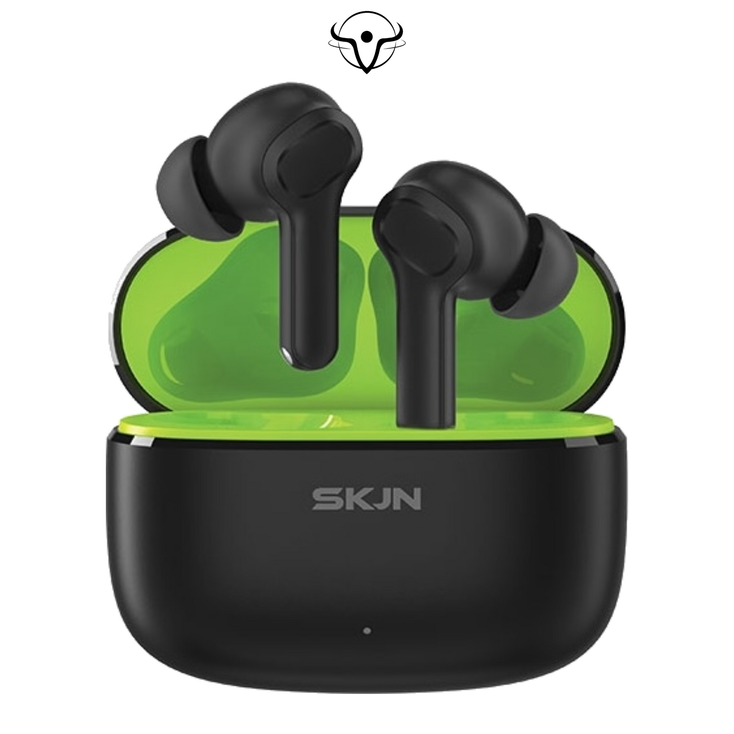 SKIN BUZ Earbuds - Nero-Lime
